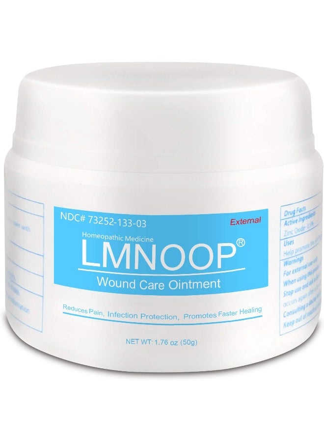 LMNOOP Pressure Sore Cream, 24-Hour Infection Protection Cream for Bed Sore, Diabetic Wounds, Venous Foot, Leg Ulcers cuts, scrapes, and Burns - Image 1